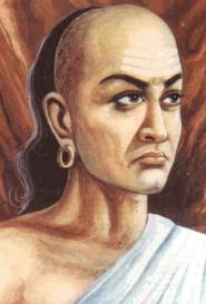 Artistic Painting of Chanakya