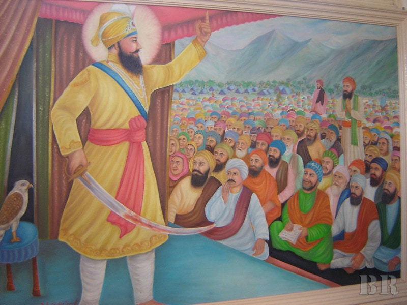 Guru Gobind Singh Ji Khalsa creation
