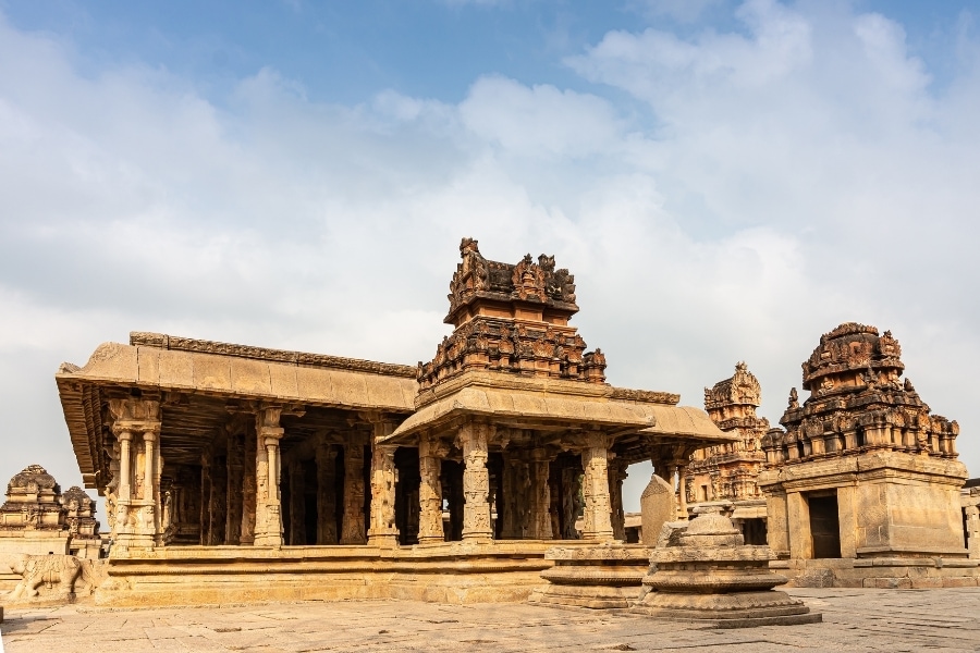 Krishna Temple at Hampi of Vijayanagara Empire