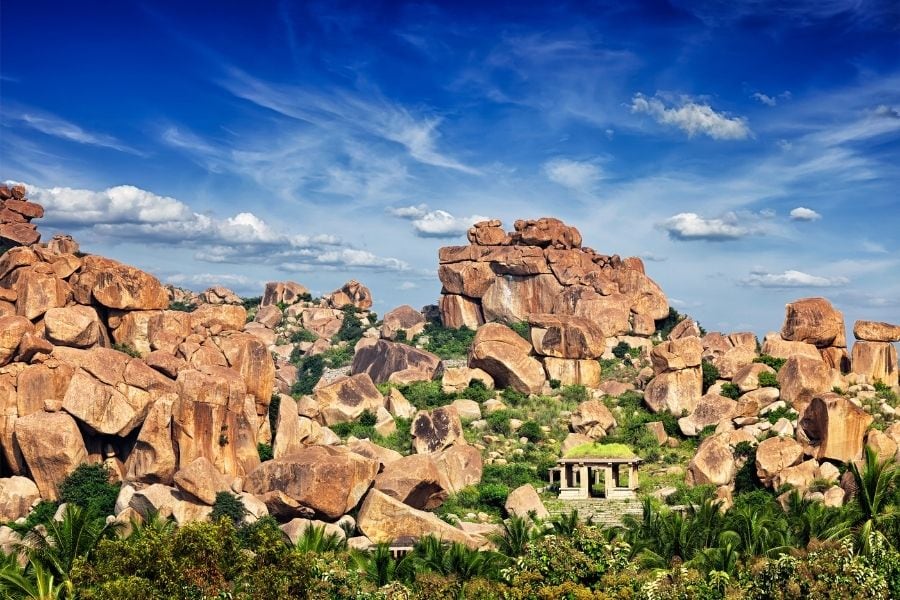 Ruins of Hampi- The capital of Vijayanagara Empire