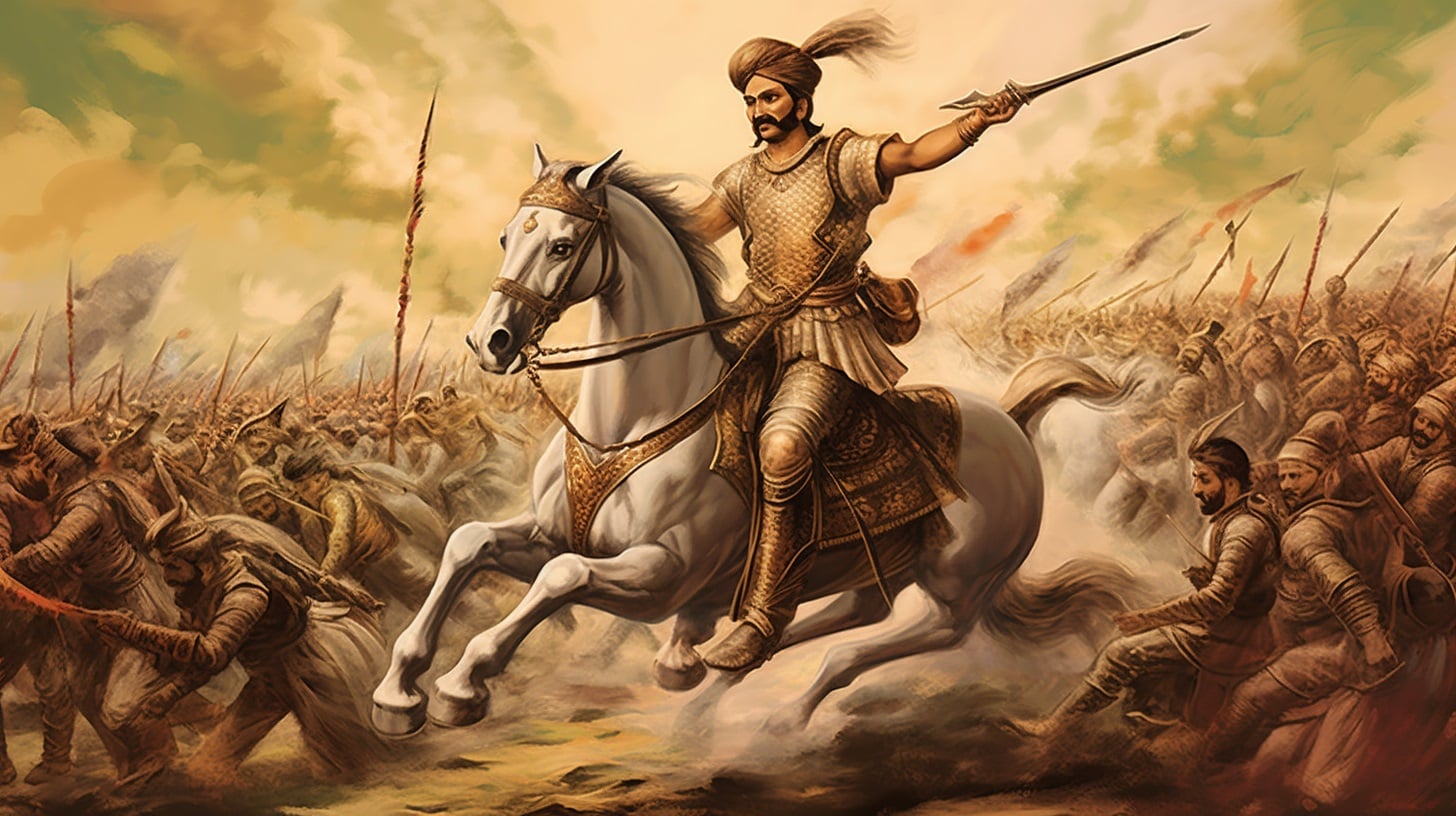 Maratha Rider - Maratha rule in Gujarat