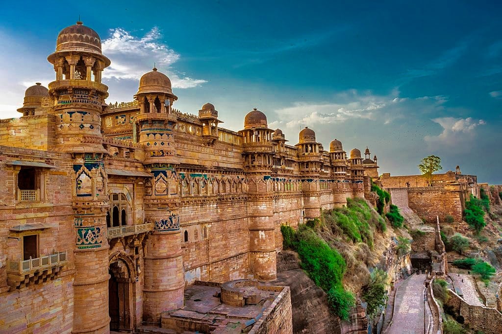 Marvellous structure of Gwalior Fort