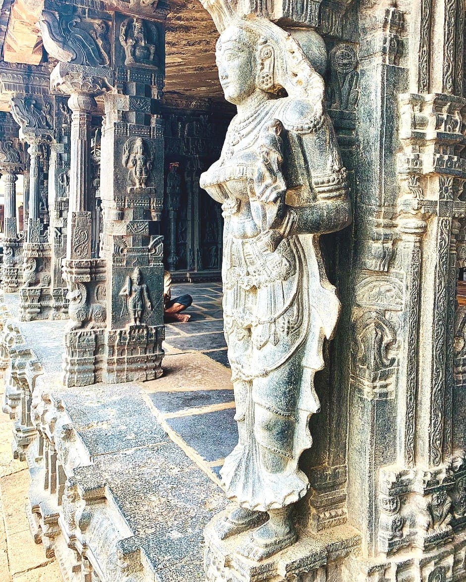 16th Century Chintala Venkataramana Swamy Temple Tadipatri Reliefs of Hindu Epics and Structural Artwork