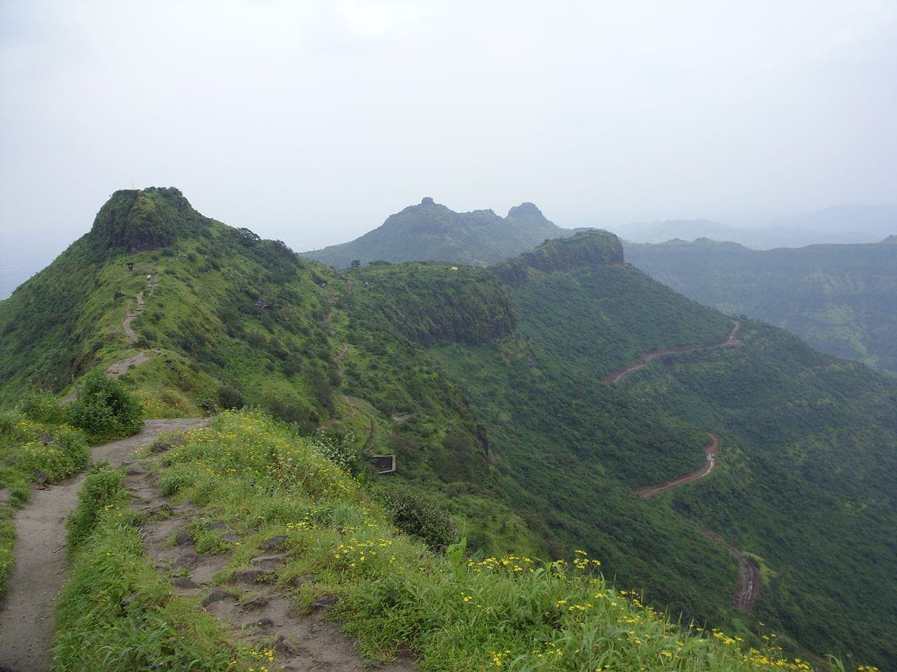 Purandar Fort On-Site View