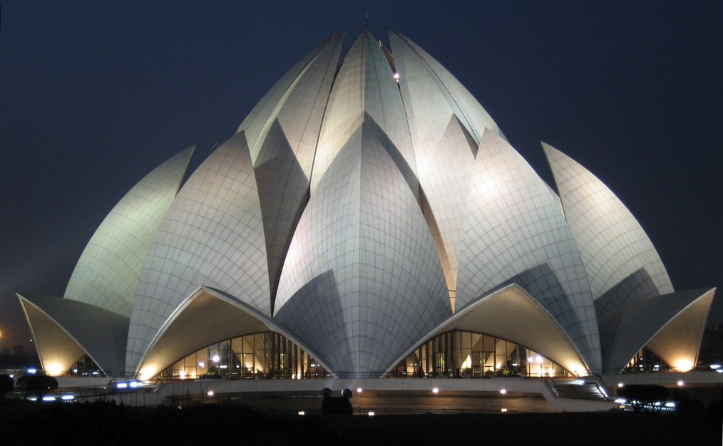 Lotus Temple - Man-made monument in India