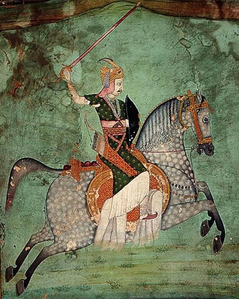 Peshwa Bajirao Painting